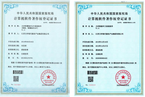 現代服務集團成功獲批兩項計算機軟件著作權登記證書，助力物業服務評估數字化升級